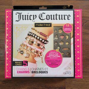 New Juicy Couture Chains & Charms Bracelet Making Kit 8+